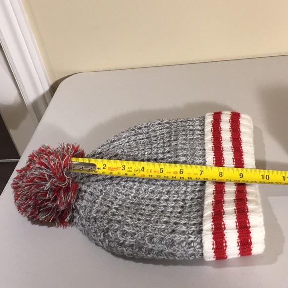 WindRiver Men’s Winter Hat with Warm Lining Grey - Picture 11 of 12